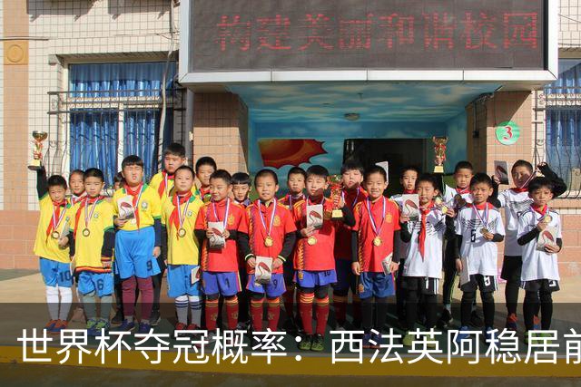 世界杯夺冠概率：西法英阿稳居前四 葡巴德第二集团